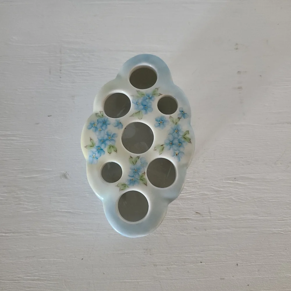 Vintage Ceramic Lipstick Holder